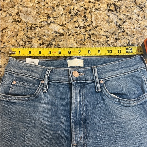 MOTHER Stunner Zip Ankle Step Fray Jeans - Picture 10 of 10